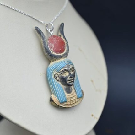 Hathor Amulet, Egyptian Goddess of Love and Protection