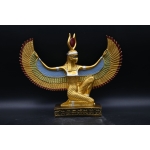 Hathor-EgyptianStatue-Goddess of heaven,love,beauty, happiness-fertility in ancient Egyptian mythology-sculpture antiques statue-Egypt myths