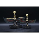 Hathor-EgyptianStatue-Goddess of heaven,love,beauty, happiness-fertility in ancient Egyptian mythology-sculpture antiques statue-Egypt myths