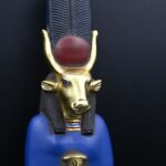 Hathor-EgyptianStatue-Goddess of heaven,love,beauty, happiness-fertility in ancient Egyptian mythology-sculpture antiques statue-Egypt myths - صورة إضافية 2