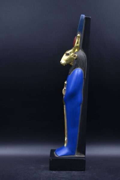 Hathor-EgyptianStatue-Goddess of heaven,love,beauty, happiness-fertility in ancient Egyptian mythology-sculpture antiques statue-Egypt myths - صورة إضافية 3