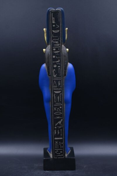 Hathor-EgyptianStatue-Goddess of heaven,love,beauty, happiness-fertility in ancient Egyptian mythology-sculpture antiques statue-Egypt myths - صورة إضافية 7