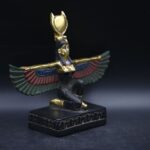 Hathor-EgyptianStatue-Goddess of heaven,love,beauty, happiness-fertility in ancient Egyptian mythology-sculpture antiques statue-Egypt myths - صورة إضافية 7