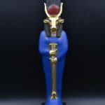 Hathor-EgyptianStatue-Goddess of heaven,love,beauty, happiness-fertility in ancient Egyptian mythology-sculpture antiques statue-Egypt myths - صورة إضافية 8