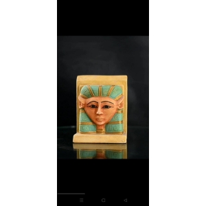 Hathor Mask: Egyptian Goddess Sculpture