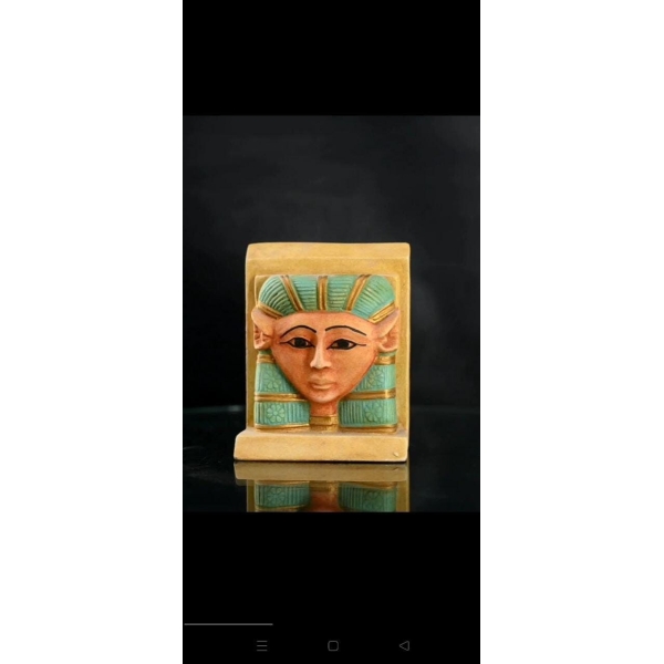 Hathor Mask: Egyptian Goddess Sculpture