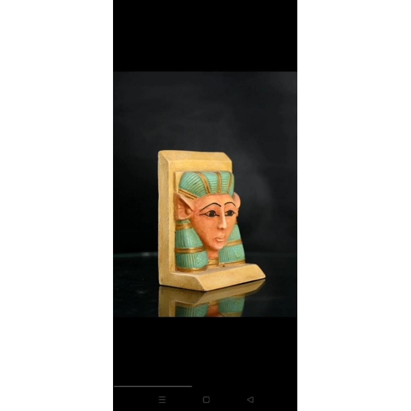 Hathor Mask: Egyptian Goddess Sculpture - صورة إضافية 5