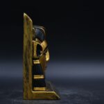 Hathor Mask Statue: Egyptian Goddess Sculpture - صورة إضافية 2