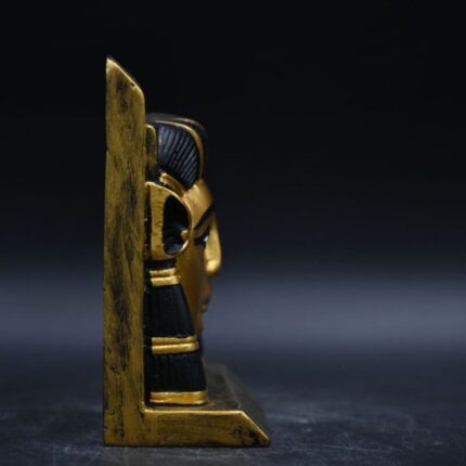 Hathor Mask Statue: Egyptian Goddess Sculpture - صورة إضافية 2
