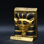 Hathor Mask Statue: Egyptian Goddess Sculpture - صورة إضافية 6