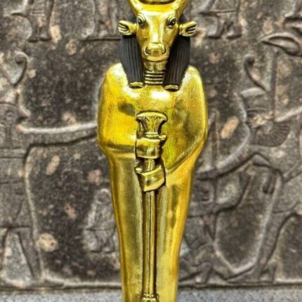 Hathor Statue – Egyptian Goddess of Love, Beauty, and Fertility - صورة إضافية 2