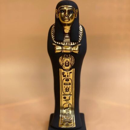 Hathor Statue: Vintage Egyptian Goddess Idol, Stone
