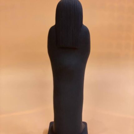 Hathor Statue: Vintage Egyptian Goddess Idol, Stone - صورة إضافية 2
