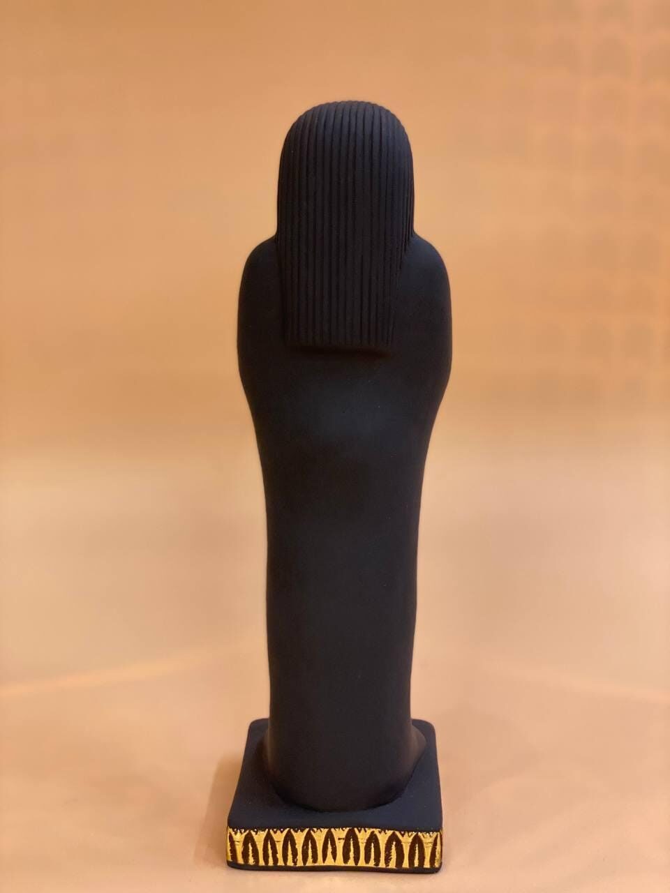 Hathor Statue: Vintage Egyptian Goddess Idol, Stone