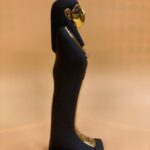 Hathor Statue: Vintage Egyptian Goddess Idol, Stone - صورة إضافية 4