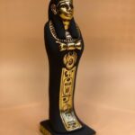 Hathor Statue: Vintage Egyptian Goddess Idol, Stone - صورة إضافية 5