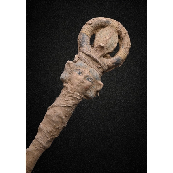 Hathor Was Scepter, Egyptian Antiquity Symbol, Made in Egypt