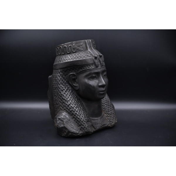 Hatshepsut Head-Queen of Egypt -Egyptian mythology-Egyptian Antiques-statues Sculpture - صورة إضافية 10