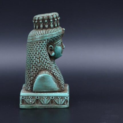 Hatshepsut Head Queen of Egypt Egyptian mythology Egyptian Antiques statues Sculpture - صورة إضافية 2
