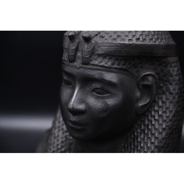 Hatshepsut Head-Queen of Egypt -Egyptian mythology-Egyptian Antiques-statues Sculpture - صورة إضافية 8