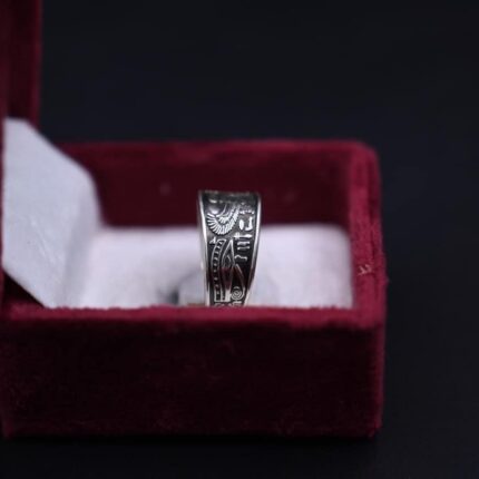 Horus ring-amazing Ring the symbol of good luck-good life-ancient Egyptian ornament-mythology