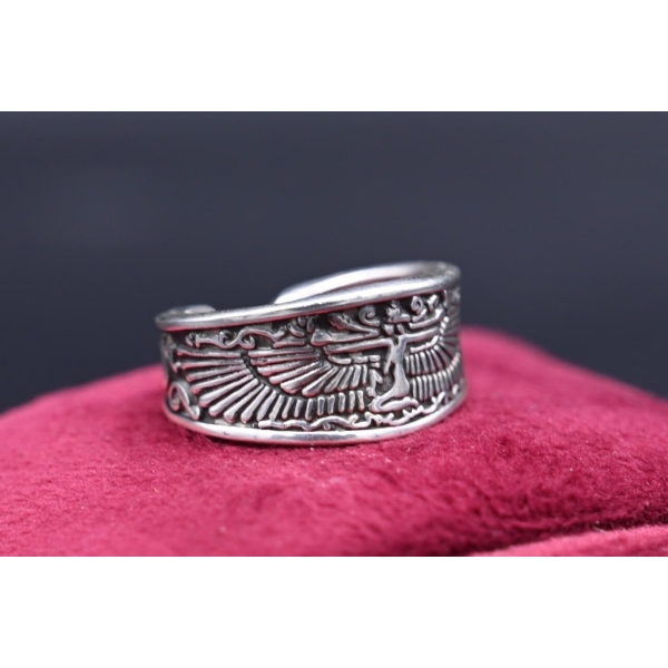 Isis ring-amazing Ring the symbol of good luck-good life-ancient Egyptian ornament-mythology