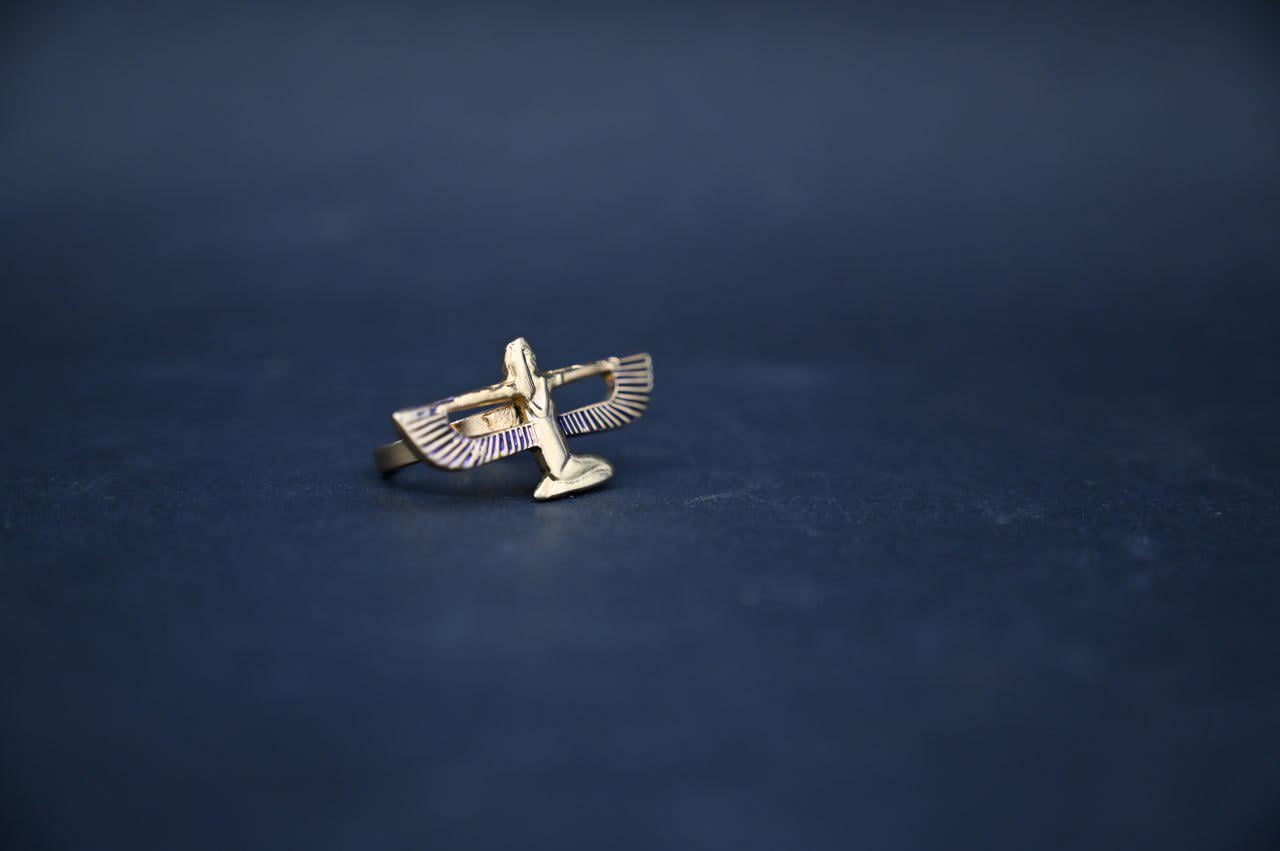 Isis ring-amazing Ring the symbol of good luck-good life-ancient Egyptian ornament-mythology