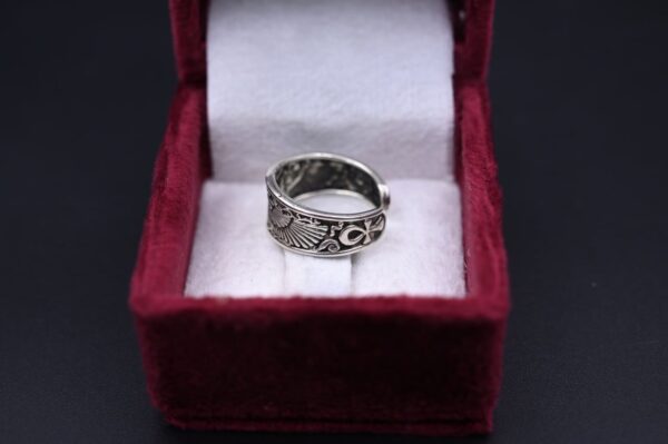 Isis ring-amazing Ring the symbol of good luck-good life-ancient Egyptian ornament-mythology - صورة إضافية 3