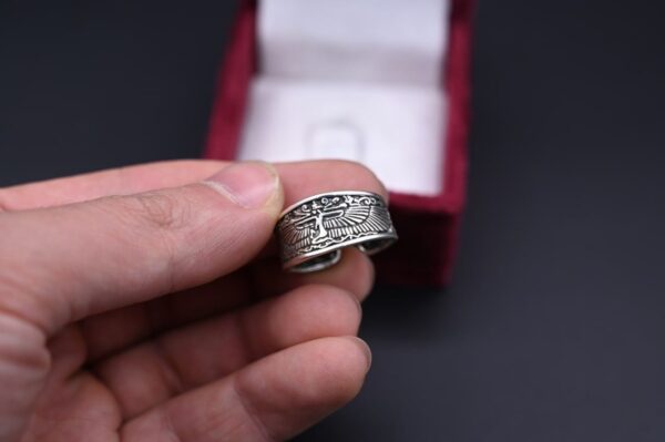 Isis ring-amazing Ring the symbol of good luck-good life-ancient Egyptian ornament-mythology - صورة إضافية 4