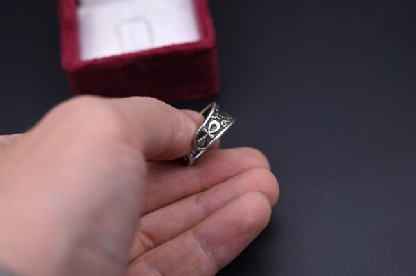 Isis ring-amazing Ring the symbol of good luck-good life-ancient Egyptian ornament-mythology - صورة إضافية 7
