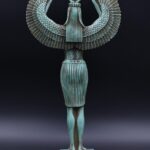 Isis Winged Statue - Egyptian Goddess of Love,protection,the Sacred Mother Goddess,Magic and Spiritual Energy- Stone made in Egypt - صورة إضافية 7