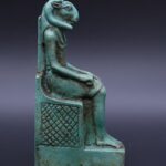 Khnum Statue: Egyptian God Ram Sculpture - صورة إضافية 3