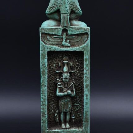 King Khafre Statue: Egyptian Pharaoh Sculpture - صورة إضافية 2