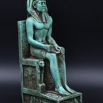 King Khafre Statue: Egyptian Pharaoh Sculpture - صورة إضافية 7