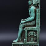 King Khafre Statue: Egyptian Pharaoh Sculpture - صورة إضافية 8