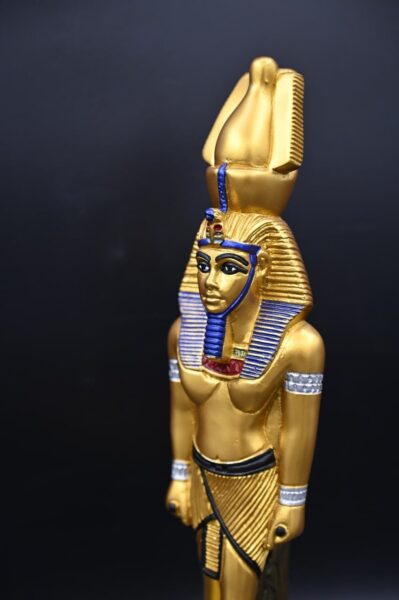 King Ramses II Statue | Gilded Egyptian Pharaoh Replica - صورة إضافية 10