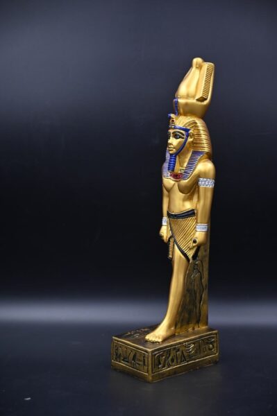 King Ramses II Statue | Gilded Egyptian Pharaoh Replica - صورة إضافية 6