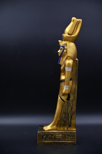 King Ramses II Statue | Gilded Egyptian Pharaoh Replica - صورة إضافية 8
