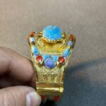 Lapis Lazuli Scarab Bracelet - Egyptian Antique Replica - صورة إضافية 7