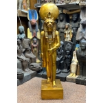 Marvellous sekhmet staute handcrafted Red granite-goddess -Force-War,Pestilence,Desert Egyptian antiques-deities-mythology-sculpture gods