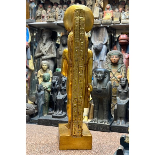 Marvellous sekhmet staute handcrafted Red granite-goddess -Force-War,Pestilence,Desert Egyptian antiques-deities-mythology-sculpture gods