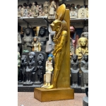 Marvellous sekhmet staute handcrafted Red granite-goddess -Force-War,Pestilence,Desert Egyptian antiques-deities-mythology-sculpture gods