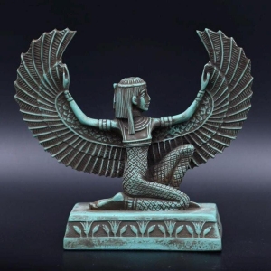 Marvelous Isis Winged Statue - Egyptian Goddess of Love,protection,Magic,Spiritual Energy & She Is The Sacred Mother in Egyptian Mythology