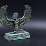 Marvelous Isis Winged Statue - Egyptian Goddess of Love,protection,Magic,Spiritual Energy & She Is The Sacred Mother in Egyptian Mythology - صورة إضافية 3