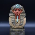 Marvelous King Tutankhamun's mask - to hang on the wall-ancient Egyptian mythology-antiquities--unique-rare museum pieces - صورة إضافية 2