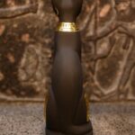 Masterpiece goddess Bastet statue, goddess of the home, domesticity, women's secrets, cats and childbirth. - صورة إضافية 6