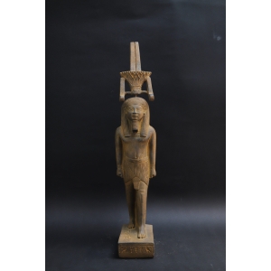 Nefertum Statue, Egyptian God of Healing & Beauty, Ancient Deities Sculpture