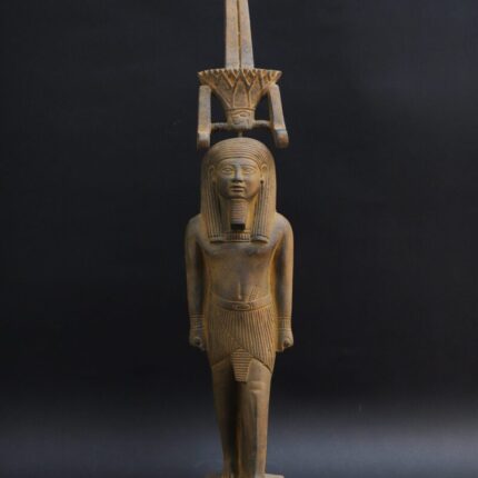 Nefertum Statue, Egyptian God of Healing & Beauty, Ancient Deities Sculpture