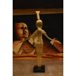 Nefthys Statue, Egyptian Goddess Sculpture, Hand-Painted Stone - صورة إضافية 5