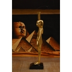 Nefthys Statue, Egyptian Goddess Sculpture, Hand-Painted Stone - صورة إضافية 6